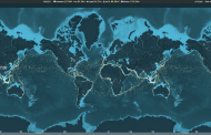 this mesmerizing interactive map displays ship movements across the globe